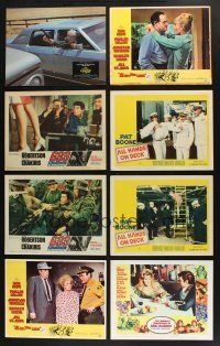2a056 LOT OF 161 LOBBY CARDS '50s-70s multiple scenes from a variety of different movies!