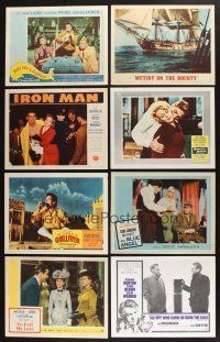 2a065 LOT OF 60 LOBBY CARDS '40s-70s great scenes from a variety of different movies!