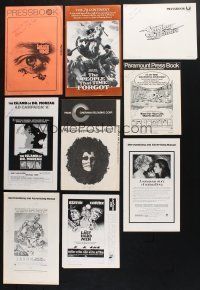 2a089 LOT OF 26 CUT PRESSBOOKS '60s-80s a variety of great advertising images!