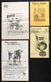 2a097 LOT OF 6 CUT PRESSBOOKS '60s-70s great advertising images from a variety of movies!