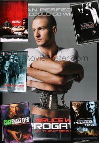 2a111 LOT OF 6 DOUBLE-SIDED BUS STOP POSTERS '90s-00s great images from a variety of movies!