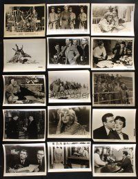 2a204 LOT OF 93 8X10 STILLS '40s-70s great scenes from a variety of different movies!