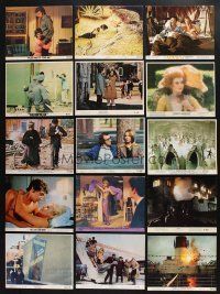 2a220 LOT OF 49 COLOR 8X10 STILLS '60s-70s great scenes from a variety of different movies!