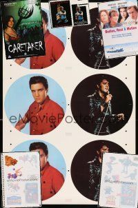2a296 LOT OF 6 UNFOLDED MISCELLANEOUS POSTERS '70s-90s Elvis Presley, Disney & more!