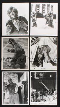 2a355 LOT OF 6 REPRO 8X10 STILLS FROM HORROR AND SCIENCE FICTION MOVIES '80s cool f/x scenes!