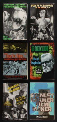 2a175 LOT OF 6 HORROR/SCI-FI SOFTCOVER BOOKS '90s-00s Guilty Pleasures of the Horror Film & more!