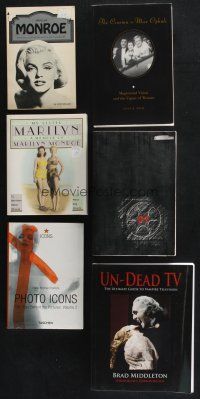 2a173 LOT OF 6 SOFTCOVER BOOKS '70s-00s Marilyn Monroe, Max Ophuls, Vampire Television & more!