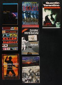 2a167 LOT OF 7 SOFTCOVER BOOKS '90s-00s Quentin Tarantino, Indiana Jones, NASA & more!