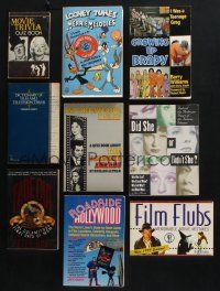 2a154 LOT OF 9 SOFTCOVER BOOKS '80s-90s movie trivia, Looney Tunes, Academy Awards & more!