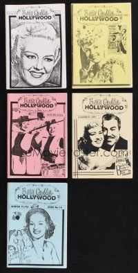 2a138 LOT OF 5 BETTY GRABLE'S HOLLYWOOD MAGAZINES '90s filled with images & information on her!