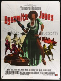 2b337 CLEOPATRA JONES French 1p '73 dynamite Tamara Dobson is the hottest super agent ever!
