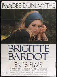 2b410 IMAGES D'UN MYTHE French 1p '80s festival of 18 Brigitte Bardot movies, sexy close up!