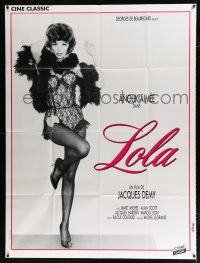 2b444 LOLA French 1p R90s full-length photo of sexy cabaret singer Anouk Aimee, Jacques Demy