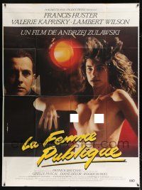 2b507 PUBLIC WOMAN French 1p '84 Andrezj Zulawski's La Femme Publique, sexy naked Valerie Kaprisky!