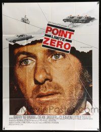 2b580 VANISHING POINT French 1p '71 car chase cult classic, cool completely different image!