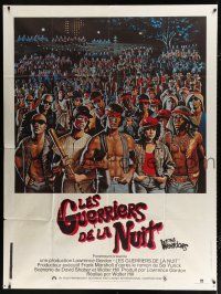 2b586 WARRIORS French 1p '79 Walter Hill, Jarvis artwork of the armies of the night!