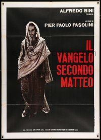 2b061 GOSPEL ACCORDING TO ST. MATTHEW Italian 1p R70s Pasolini's Il Vangelo secondo Matteo
