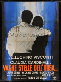 2b239 SANDRA Italian 2p '65 Luchino Visconti, Claudia Cardinale loves her brother too much!