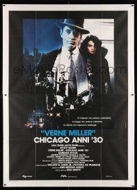 2b262 VERNE MILLER STORY Italian 2p '87 cool montage with Scott Glenn as Chicago mobster assassin!