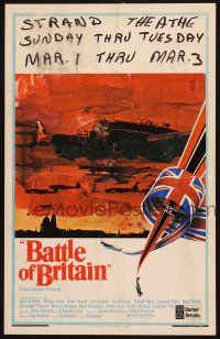 2b638 BATTLE OF BRITAIN WC '69 all-star cast in historical World War II battle!
