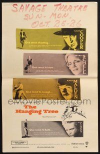 2b743 HANGING TREE WC '59 Gary Cooper, Maria Schell & Karl Malden, from the prize novel!