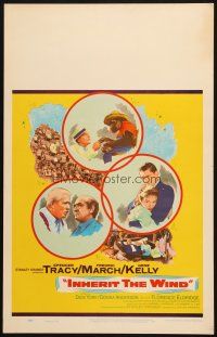 2b776 INHERIT THE WIND WC '60 art of Spencer Tracy, Fredric March, Gene Kelly & chimpanzee!