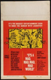 2b782 IT'S A MAD, MAD, MAD, MAD WORLD WC '64 Stanley Kramer, great different montage art!