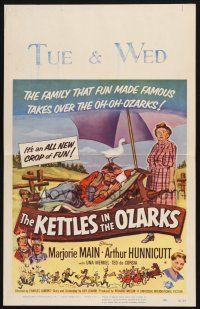 2b788 KETTLES IN THE OZARKS WC '56 Marjorie Main as Ma brews up a roaring riot in the hills!