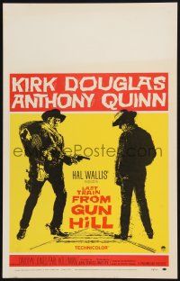 2b801 LAST TRAIN FROM GUN HILL WC '59 Kirk Douglas, Anthony Quinn, directed by John Sturges!