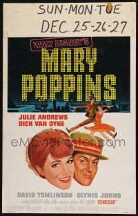 2b826 MARY POPPINS WC '64 Julie Andrews & Dick Van Dyke in Walt Disney's musical classic!