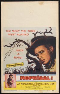 2b883 REPRISAL WC '56 Guy Madison, Felicia Farr, the town went hunting with a rope!