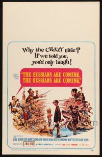 2b891 RUSSIANS ARE COMING WC '66 Carl Reiner, great Jack Davis art of Russians vs Americans!