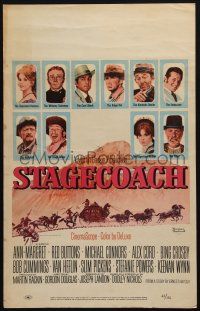 2b923 STAGECOACH WC '66 Ann-Margret, Red Buttons, Bing Crosby, great Norman Rockwell art!