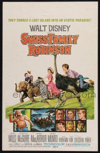 2b933 SWISS FAMILY ROBINSON WC R69 John Mills, Walt Disney family fantasy classic!