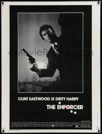 2c296 ENFORCER 30x40 '76 photo of Clint Eastwood as Dirty Harry by Bill Gold!