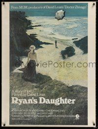 2c346 RYAN'S DAUGHTER style A 30x40 '70 David Lean, Sarah Miles, Lesser beach art!
