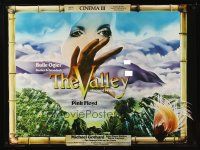 2c375 VALLEY OBSCURED BY CLOUDS advance 30x40 '72 Barbet Schroeder's La Vallee, music by Pink Floyd
