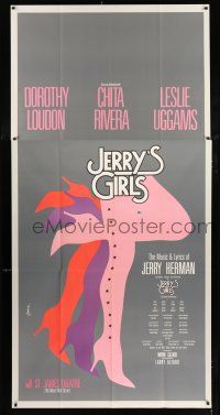 2c050 JERRY'S GIRLS stage play 3sh '85 Dorothy Loudon, Chita Rivera, Broadway!