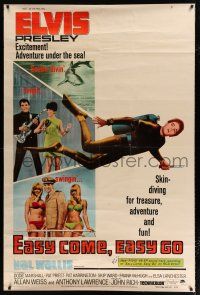 2c400 EASY COME, EASY GO 40x60 '67 scuba diver Elvis Presley looking for adventure & fun!