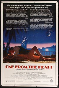 2c425 ONE FROM THE HEART 40x60 '82 Francis Ford Coppola, Teri Garr, Raul Julia, Nastassja Kinski!