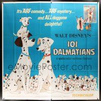 2c042 ONE HUNDRED & ONE DALMATIANS 6sh R69 most classic Walt Disney canine family cartoon!