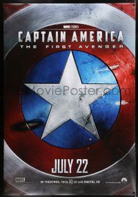 2c147 CAPTAIN AMERICA: THE FIRST AVENGER DS bus stop '11 Chris Evans as the Marvel Comics hero!
