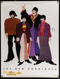 2c201 YELLOW SUBMARINE 36x48 music poster R99 art of Beatles John, Paul, Ringo & George!