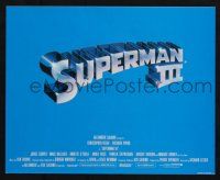 2c101 SUPERMAN III set of 5 color English 16x20 stills '81 Christopher Reeve as superhero!