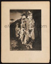 2c113 UNKNOWN STILL 10.5x13.5 still '50s Lee Mayne Mark image of Native Americans dancing!