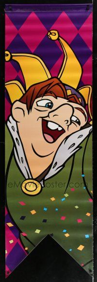 2c124 HUNCHBACK OF NOTRE DAME set of 3 2-sided vinyl banners '96 Disney cartoon, cool images!