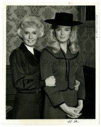 2d183 BIG VALLEY TV 7x9 still '65 great portrait of Barbara Stanwyck & Linda Evans!