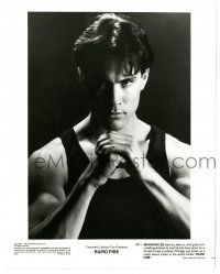 2d203 BRANDON LEE 8x10 still '91 great portrait of the son of Bruce Lee when he made Rapid Fire!
