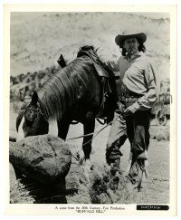 2d214 BUFFALO BILL 8.25x10 still '44 great image of Joel McCrea as William F. Cody by his horse!