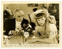 2d246 CHASING YESTERDAY 8x10.25 still '35 O.P. Heggie & pretty Anne Shirley sitting at table!